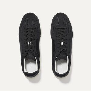 Rothy’s Black Knit Lace-Up Sneakers Sustainable Comfort Casual Shoes